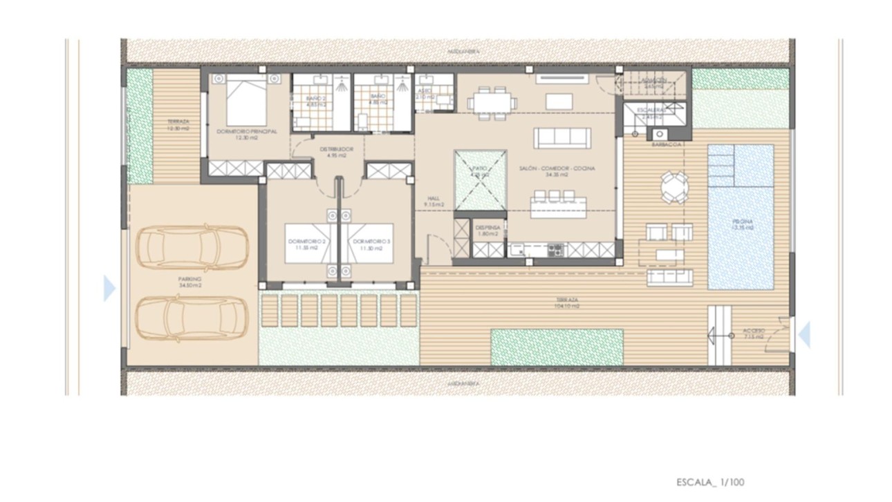 Nieuwbouw Woningen - Villa - San Juan de los Terreros - San Juan De Los Terreros