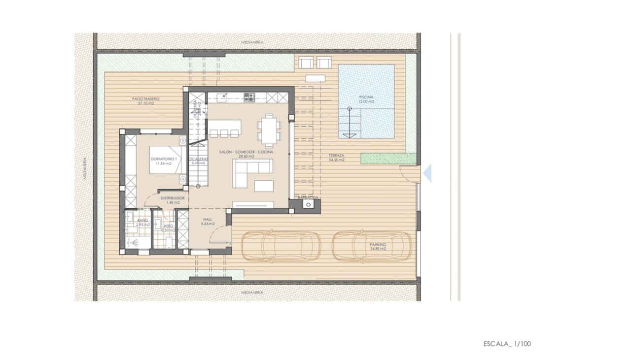 Nieuwbouw Woningen - Villa - San Juan de los Terreros - San Juan De Los Terreros