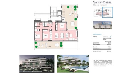 Nieuwbouw Woningen - Penthouse - Torre Pacheco - Santa Rosalia Lake and Life Resort
