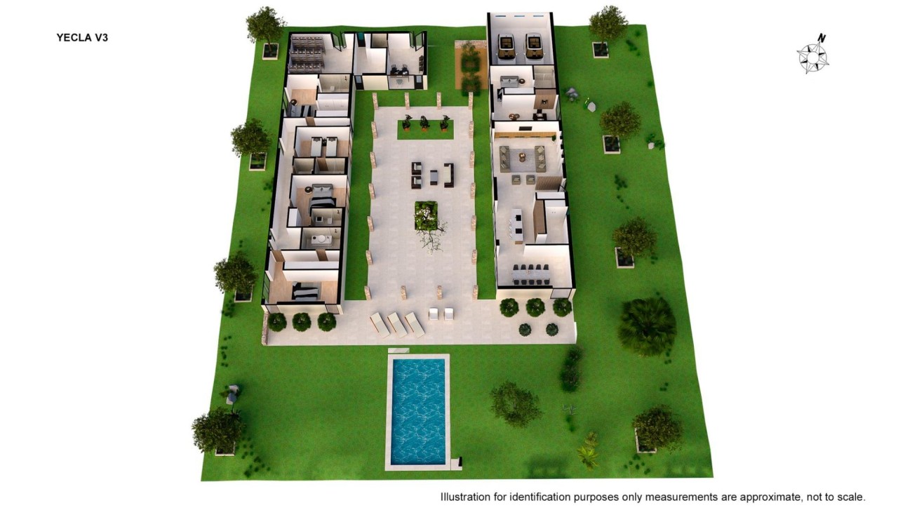 Новое здание - Villa - Yecla
