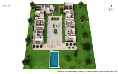 Новое здание - Villa - Yecla
