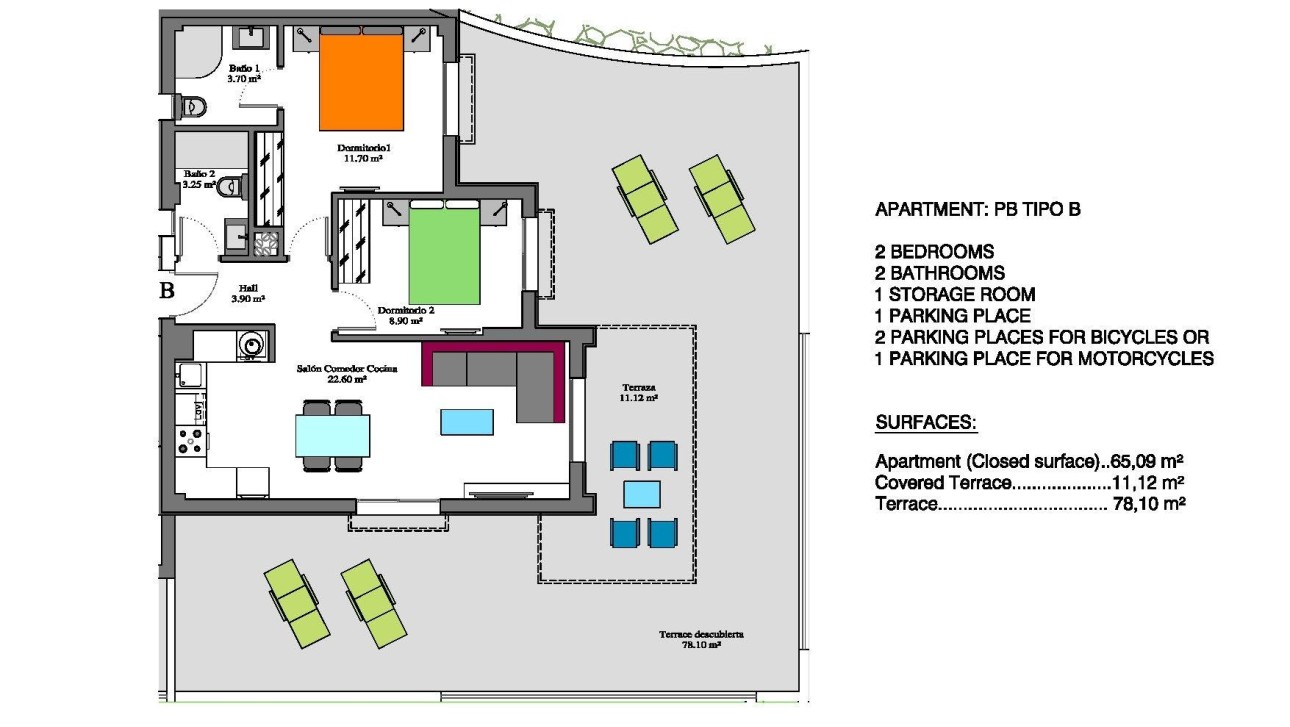 New Build - Apartment - Orihuela Costa - Las Filipinas