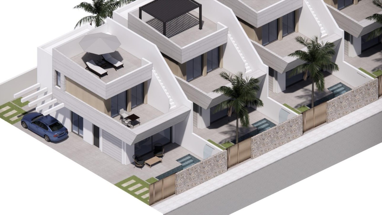 Nieuwbouw Woningen - Villa - San Javier - Parque de los leones