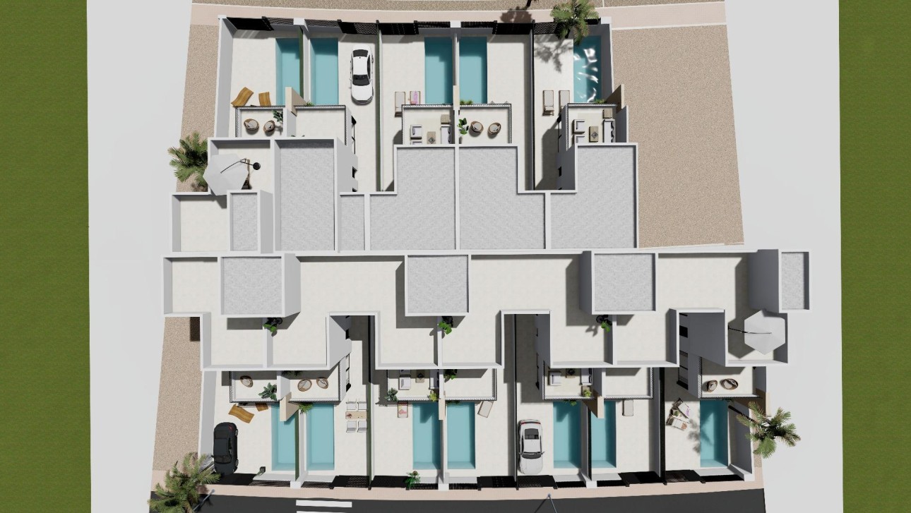 Nowy budynek - Villa - Santiago de la Ribera
