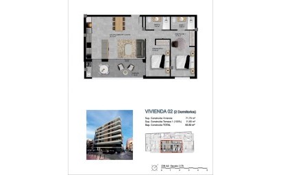 Новое здание - Apartment - Santa Pola - pueblo