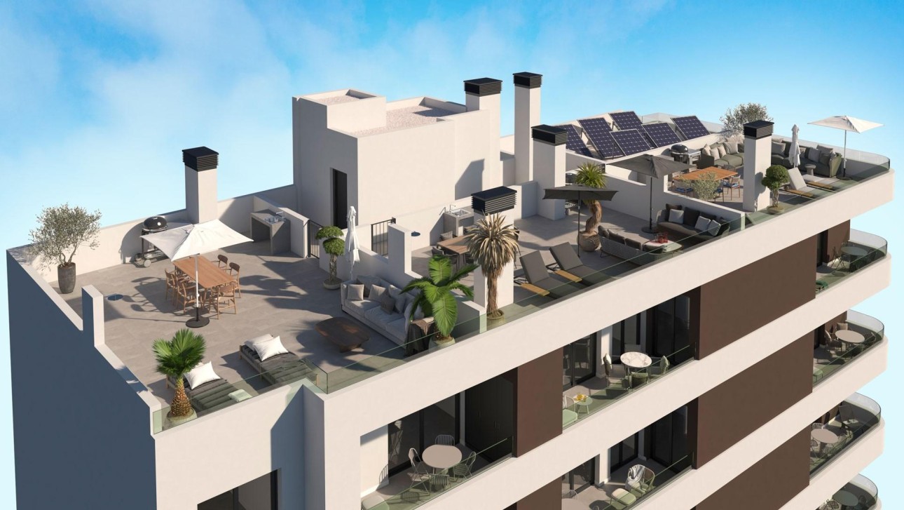 Новое здание - Apartment - Santa Pola - pueblo
