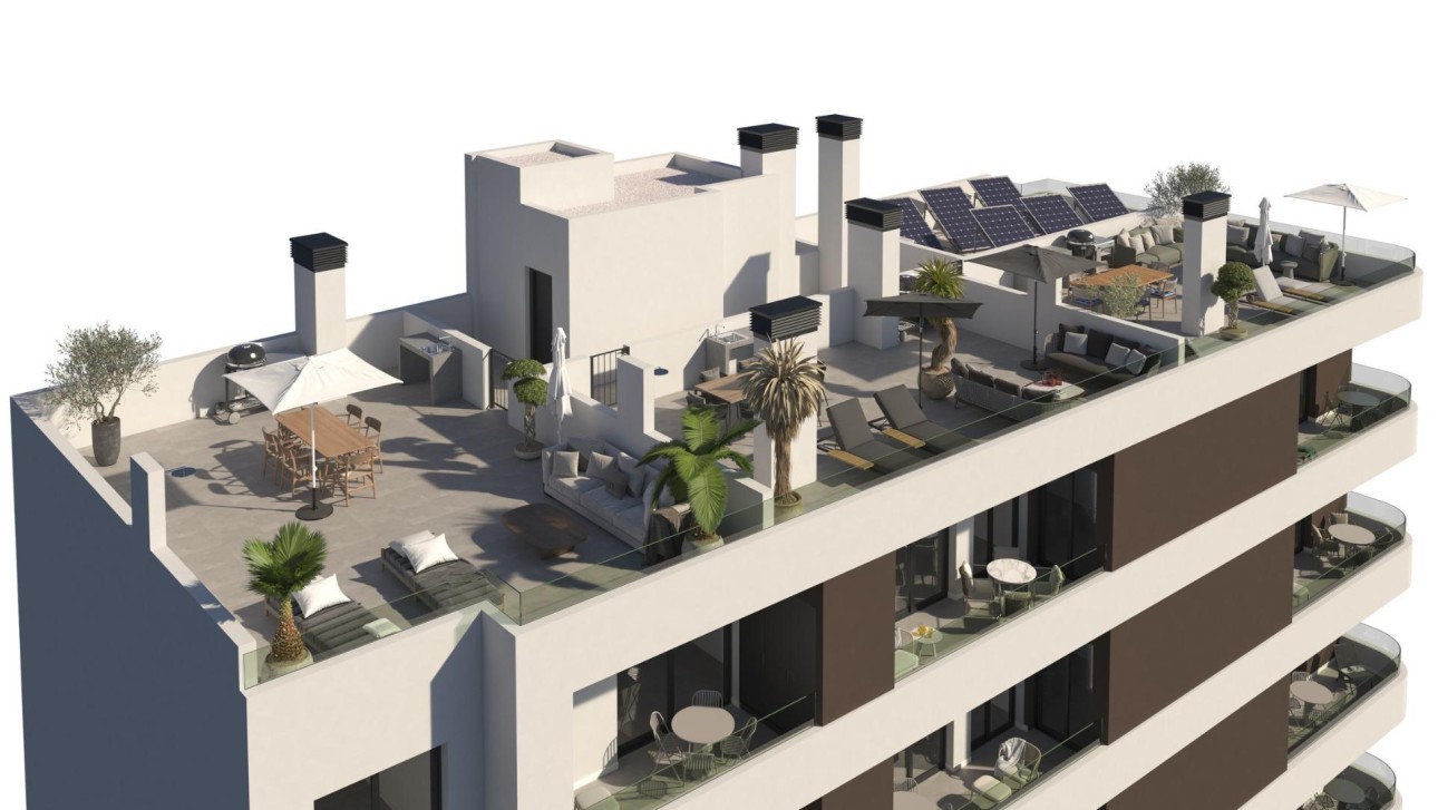 Новое здание - Apartment - Santa Pola - pueblo