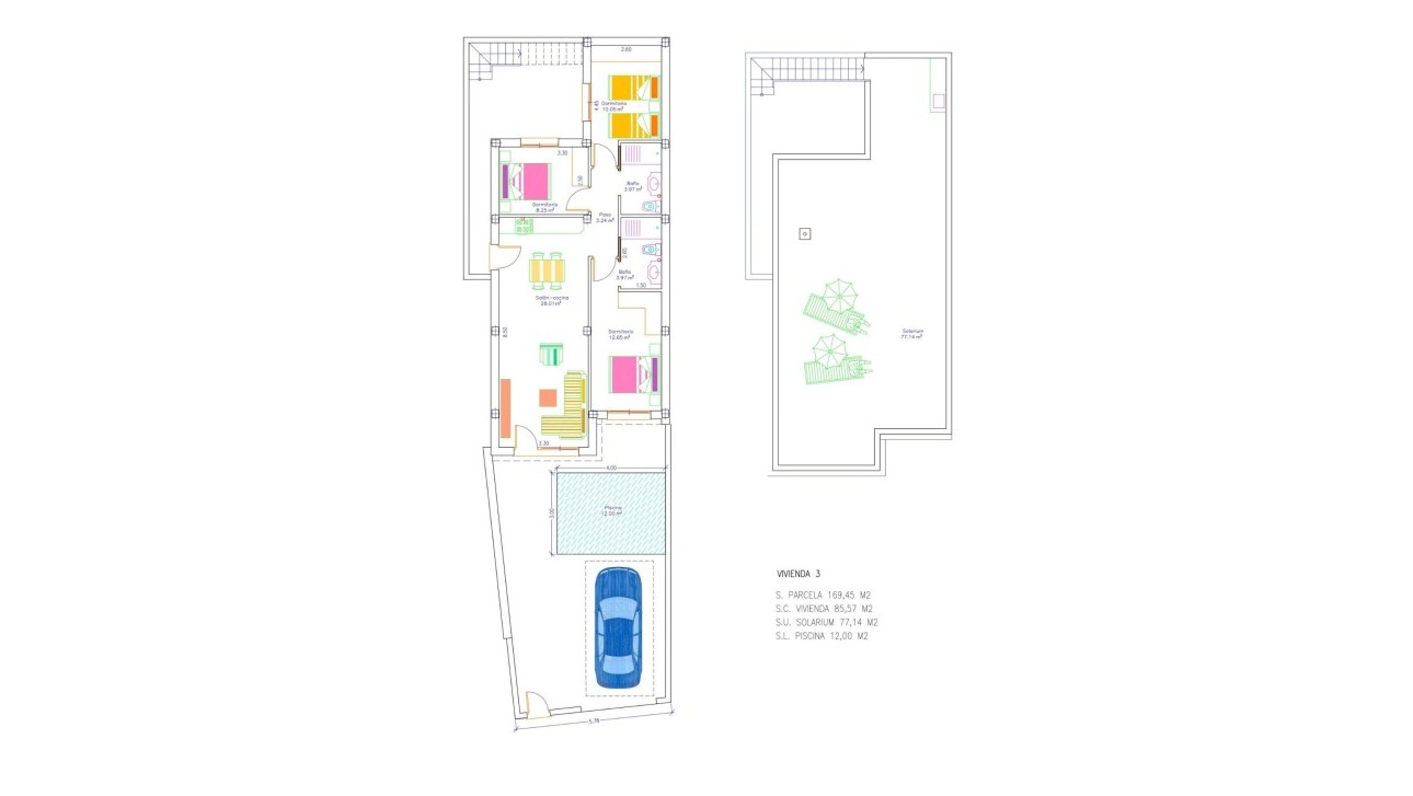 Новое здание - Villa - San Javier - pueblo