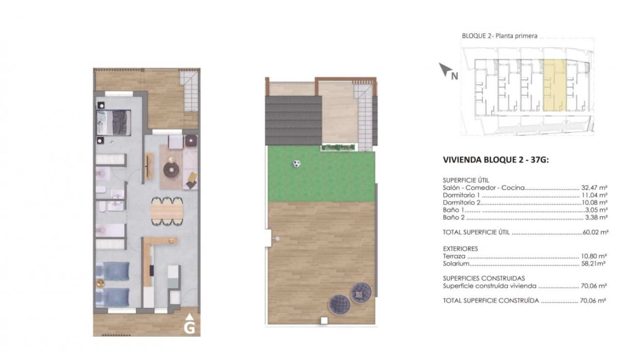 Nieuwbouw Woningen - Bungalow - Pilar de la Horadada - pueblo