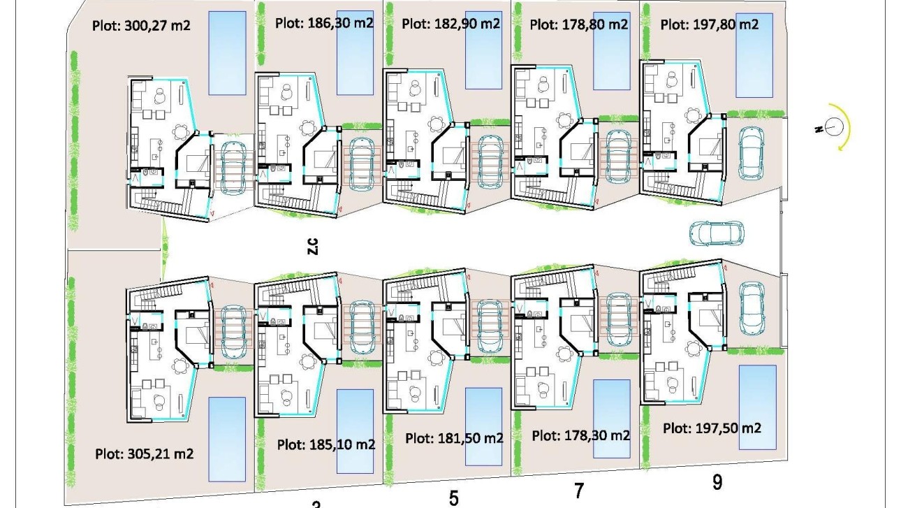 Nieuwbouw Woningen - Villa - Orihuela Costa - Los Altos