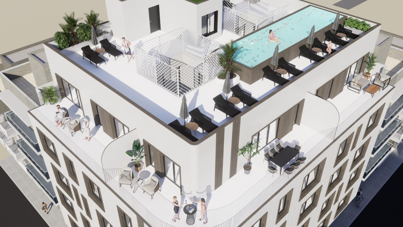 Nieuwbouw Woningen - Apartment - Torrevieja - El acequión