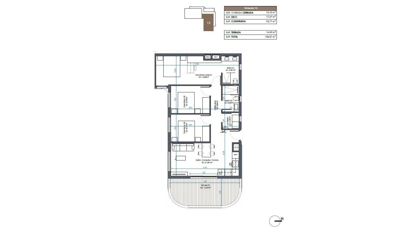 Nieuwbouw Woningen - Apartment - Guardamar del Segura - Camino del Puerto