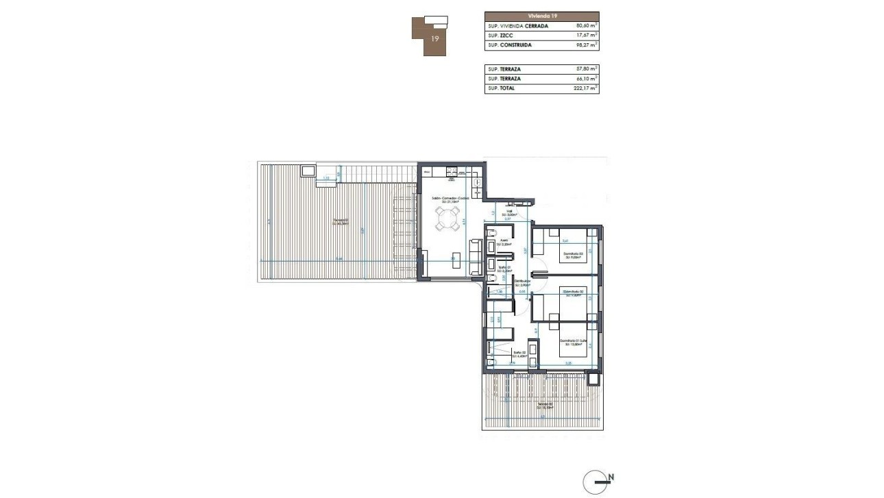 Nieuwbouw Woningen - Penthouse - Guardamar del Segura - Camino del Puerto