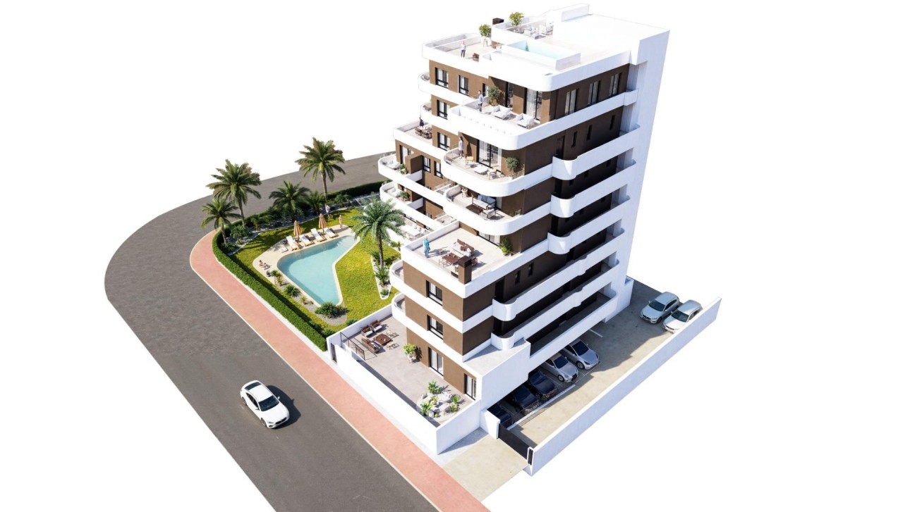 Nieuwbouw Woningen - Apartment - Guardamar del Segura - Camino del Puerto