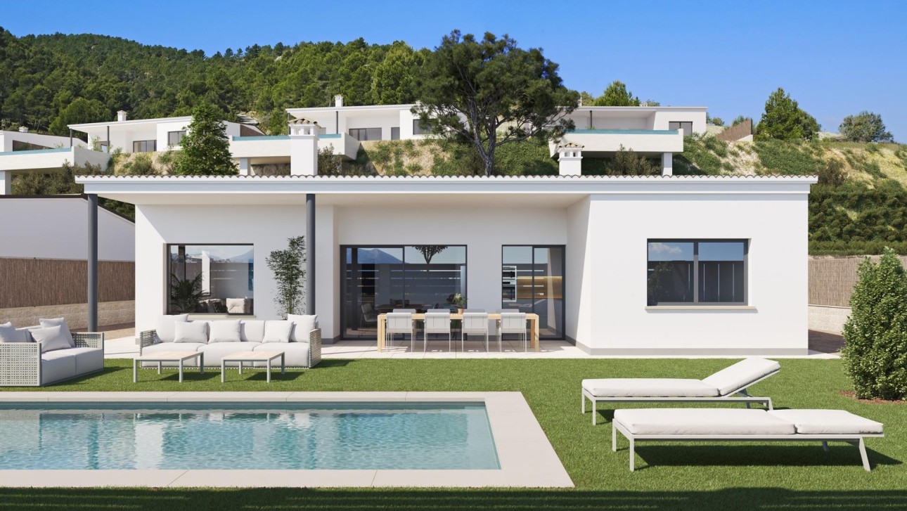 Nowy budynek - Villa - Penaguila - El Olivar