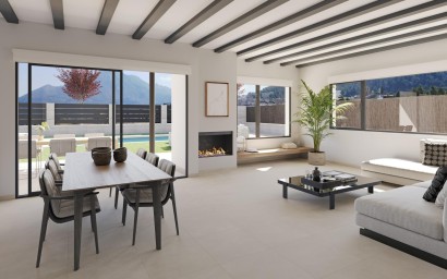 Nowy budynek - Villa - Penaguila - El Olivar