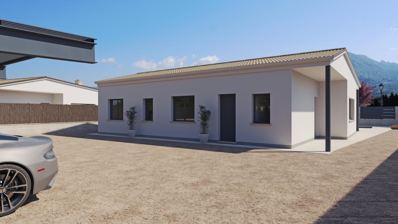 Nowy budynek - Villa - Penaguila - El Olivar