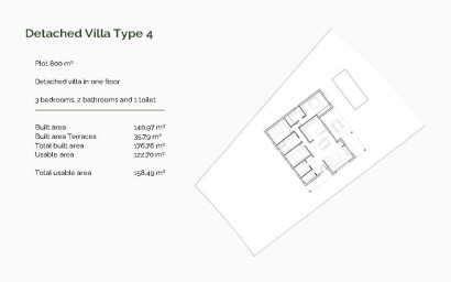 Nowy budynek - Villa - Penaguila - El Olivar