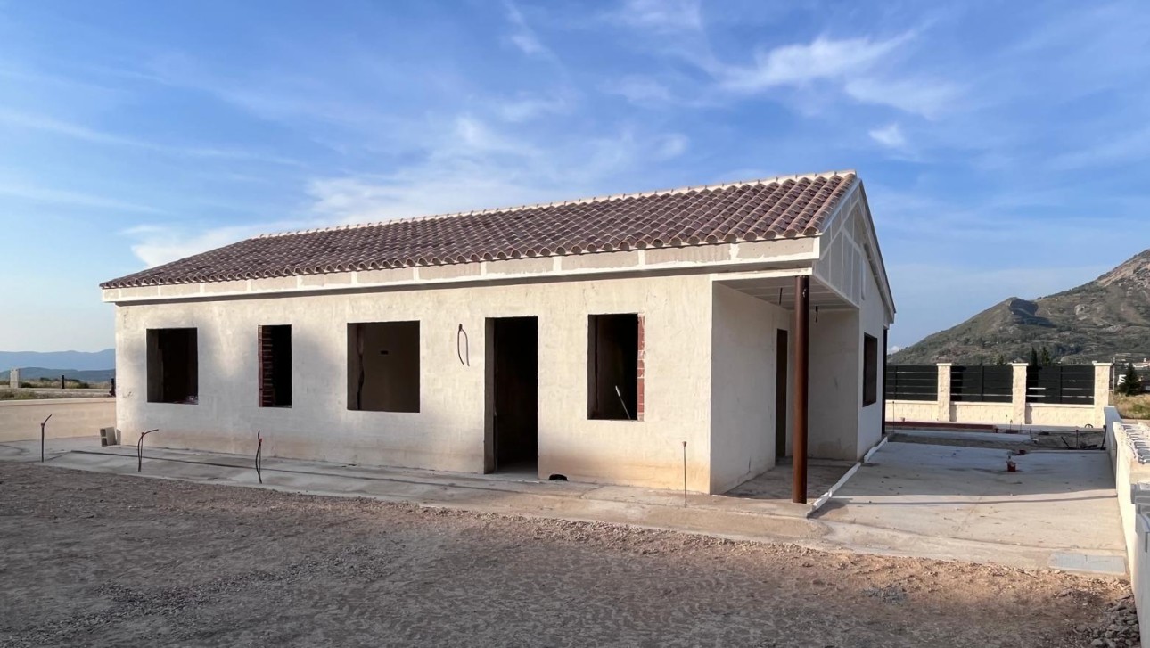 Nowy budynek - Villa - Penaguila - El Olivar