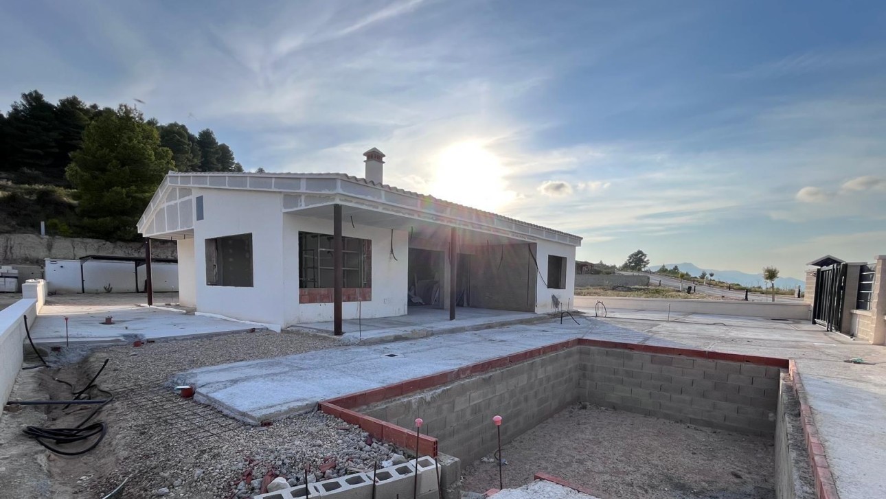 Nowy budynek - Villa - Penaguila - El Olivar