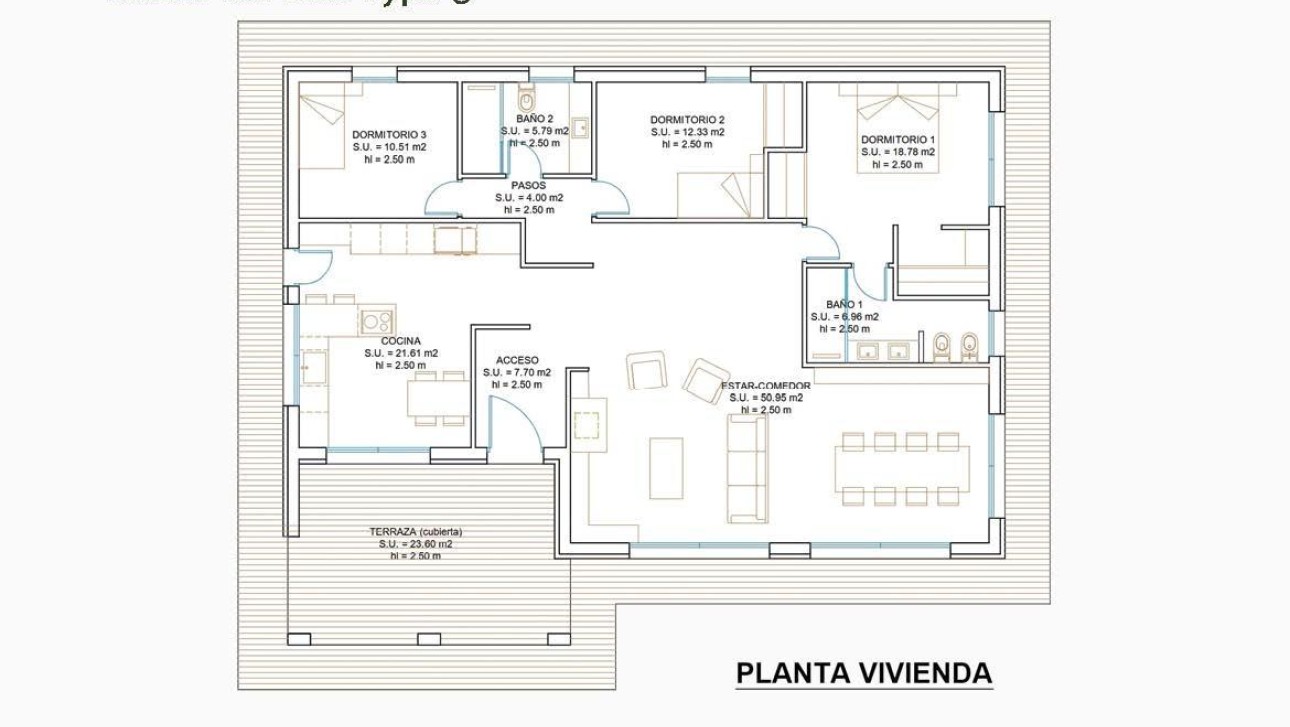 Nowy budynek - Villa - Penaguila - El Olivar
