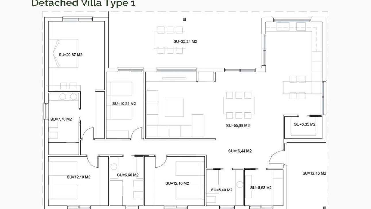 Nowy budynek - Villa - Penaguila - El Olivar