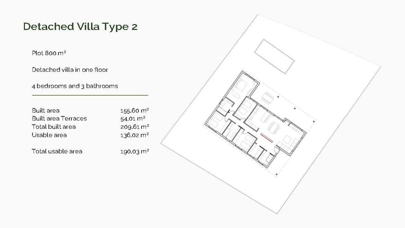 Nowy budynek - Villa - Penaguila - El Olivar