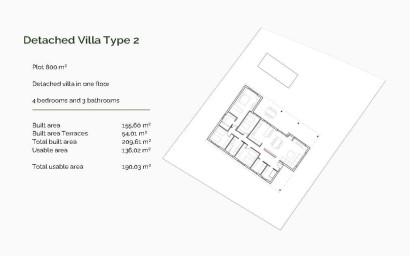 Nowy budynek - Villa - Penaguila - El Olivar