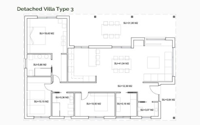 Nowy budynek - Villa - Penaguila - El Olivar