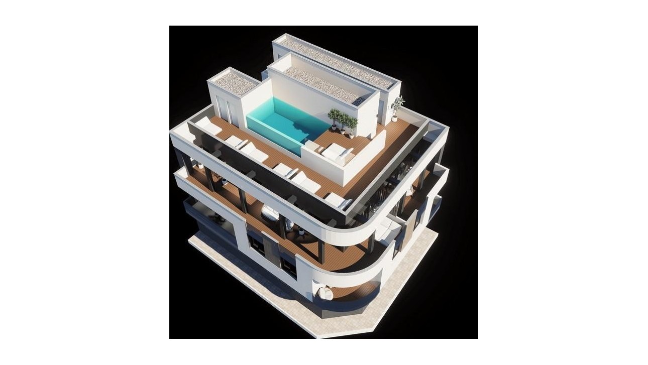 Nieuwbouw Woningen - Penthouse - Torrevieja - Centro