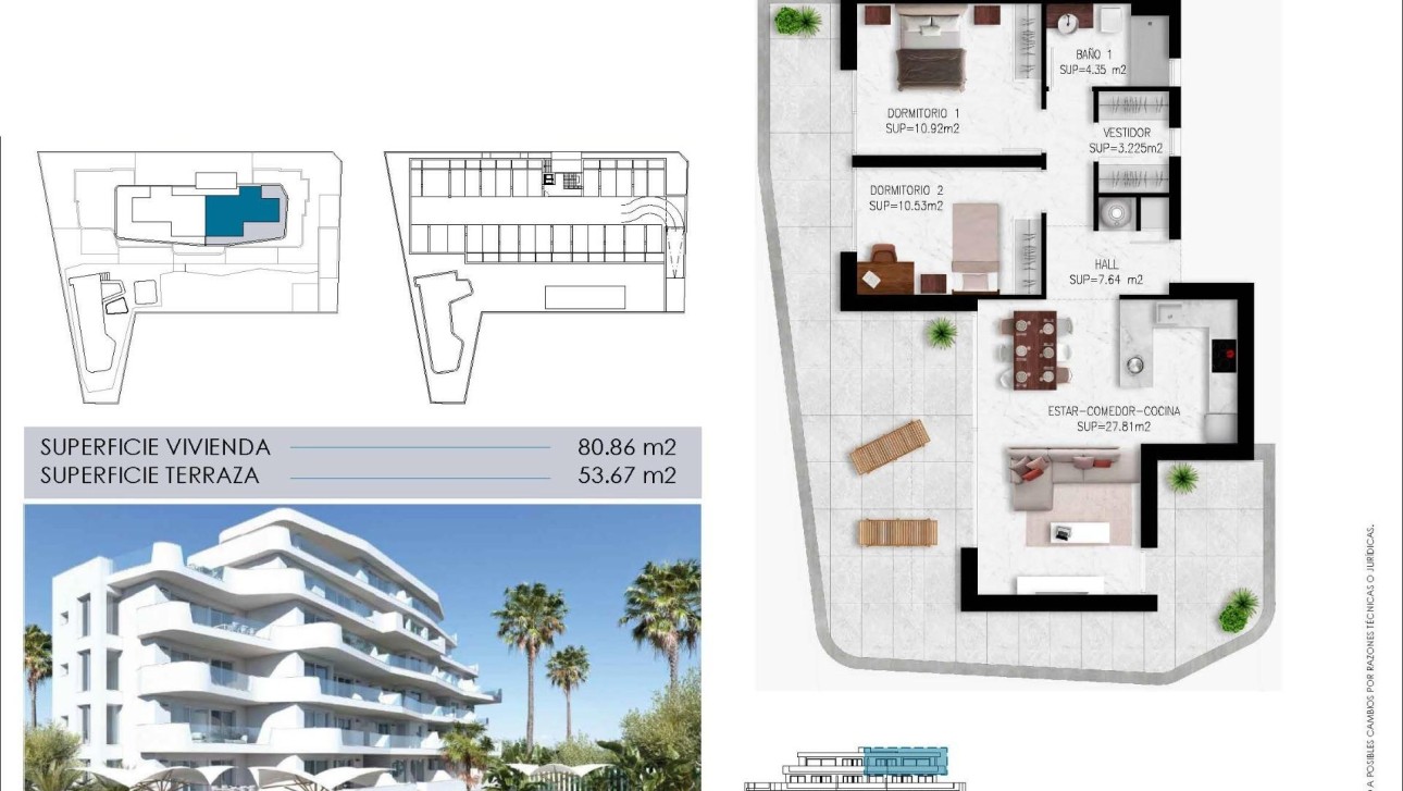 Nouvelle construction - Attique - Pilar de la Horadada - Mil Palmeras