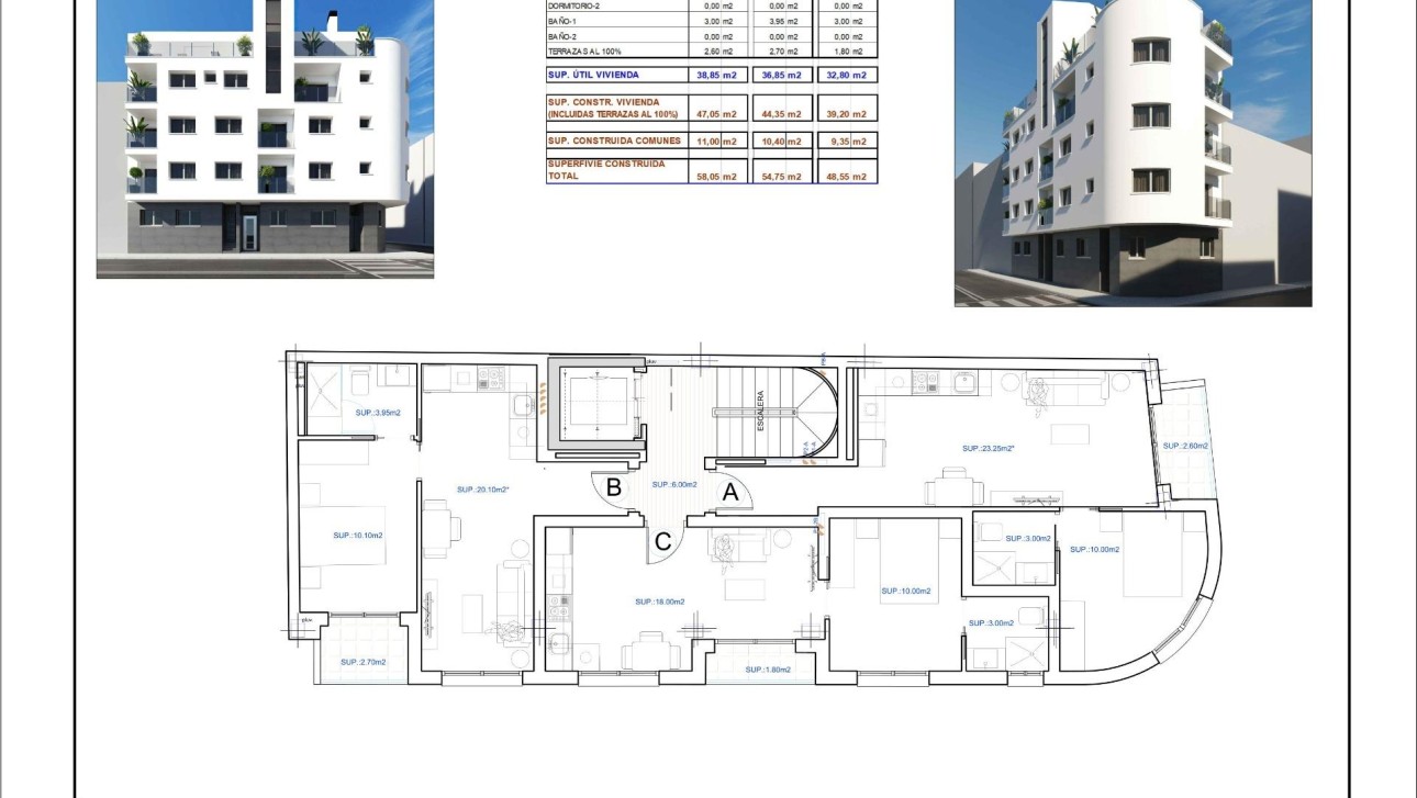 Новое здание - Apartment - Torrevieja - Centro