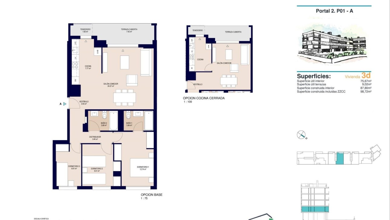Новое здание - Apartment - Alicante - San Agustín-PAU 2