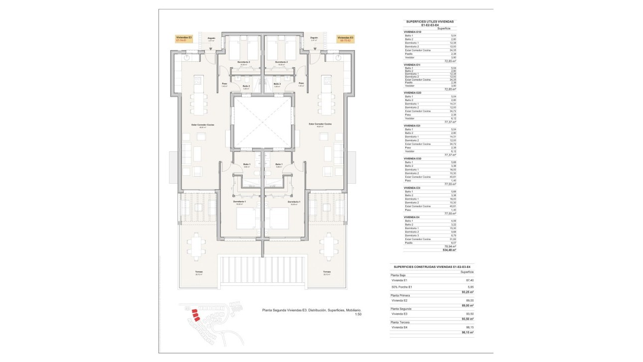 Новое здание - Semi penthouse - Mojacar - Playa De Macenas