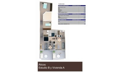 Nouvelle construction - Attique - Torrevieja - Centro