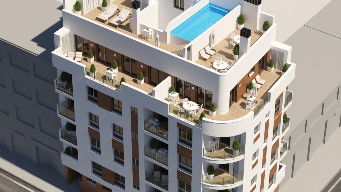 Новое здание - Apartment - Torrevieja - Centro