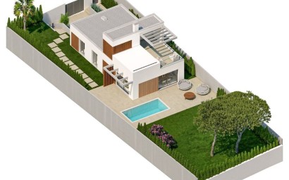 Obra nueva - Villa - Finestrat - Sierra Cortina