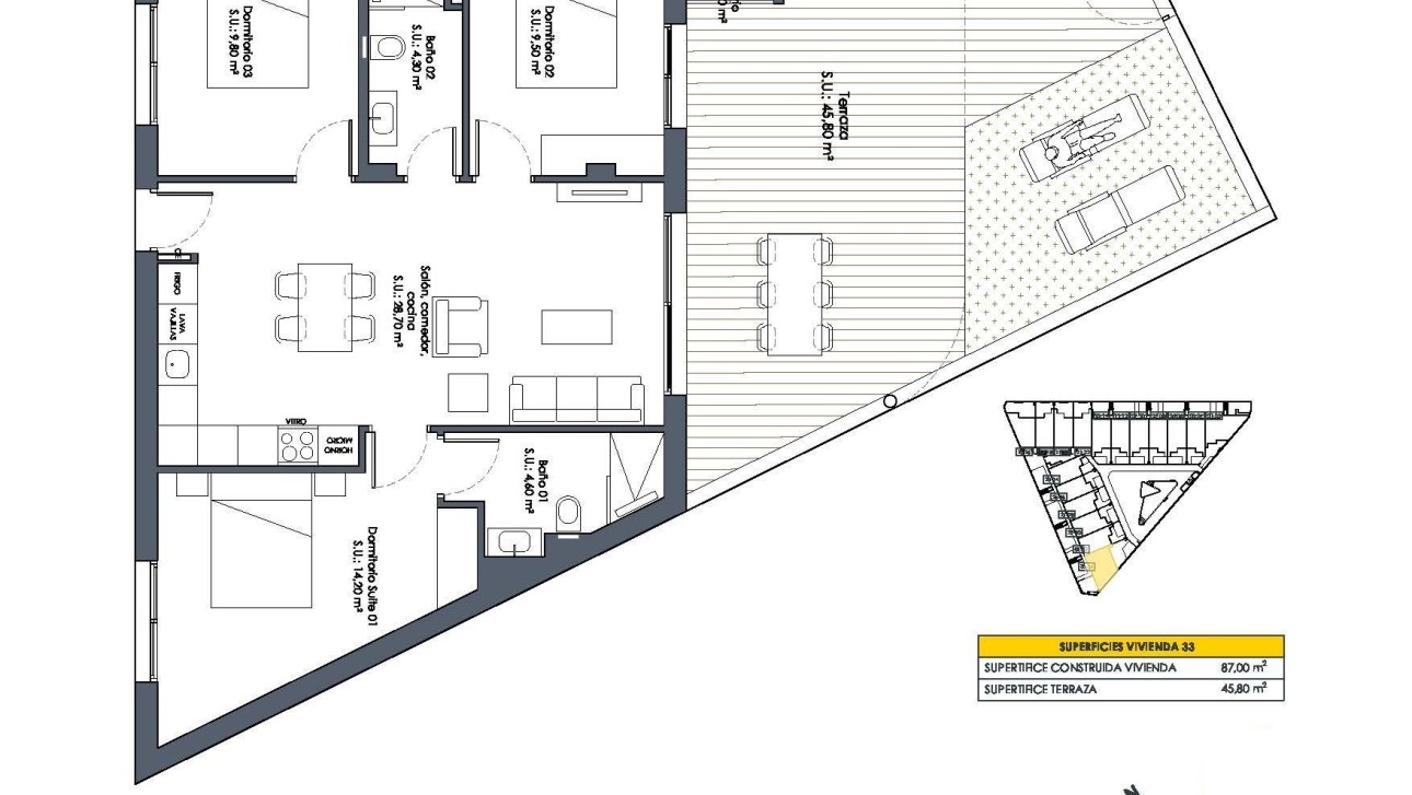 Obra nueva - Bungalow - San Fulgencio - Pueblo