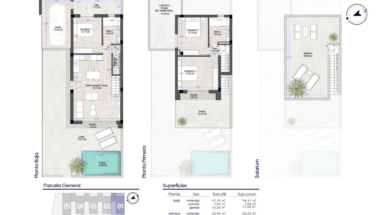 Obra nueva - Villa - San Pedro del Pinatar - Polideportivo