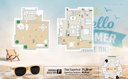New Build - Penthouse - La Manga del Mar Menor - La Manga