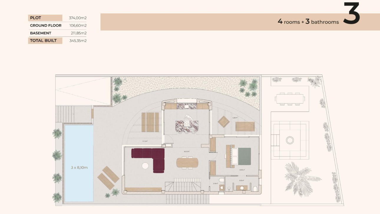 Nieuwbouw Woningen - Villa - Algorfa - La Finca Golf