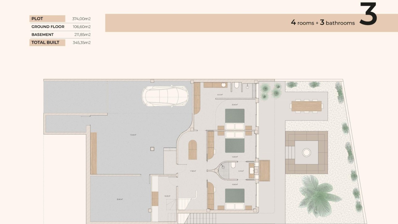 Nieuwbouw Woningen - Villa - Algorfa - La Finca Golf