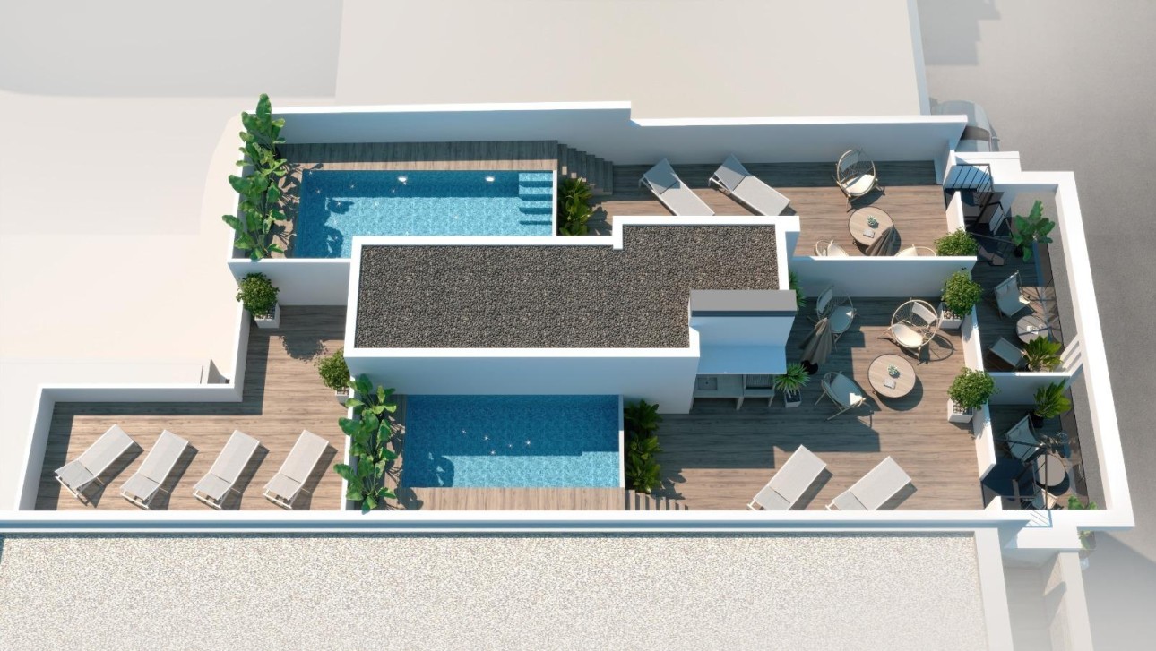 Nieuwbouw Woningen - Penthouse - Torrevieja - Playa de El Cura