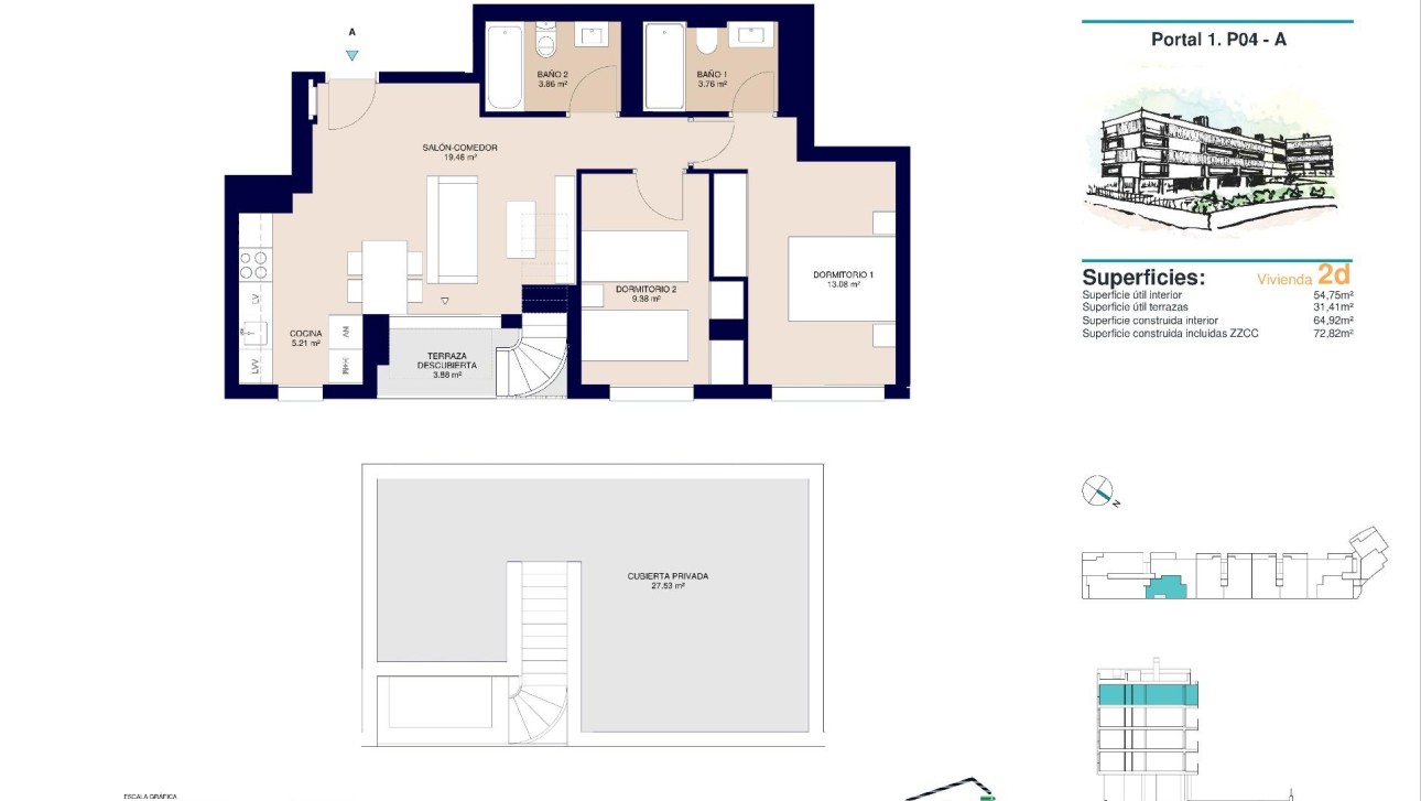 Новое здание - Пентхаус - Alicante - San Agustín-PAU 2