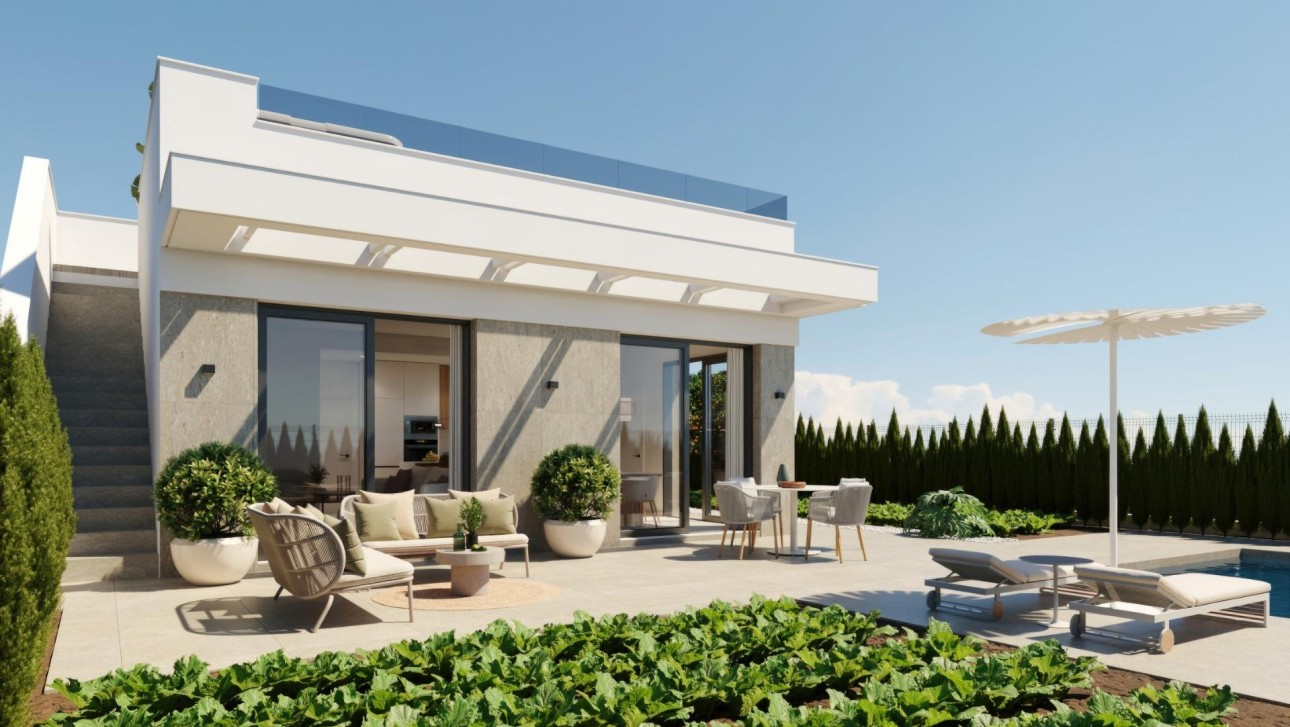 Obra nueva - Villa - Fuente Álamo - Hacienda Del Álamo Golf