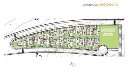 Obra nueva - Villa - Fuente Álamo - Hacienda Del Álamo Golf