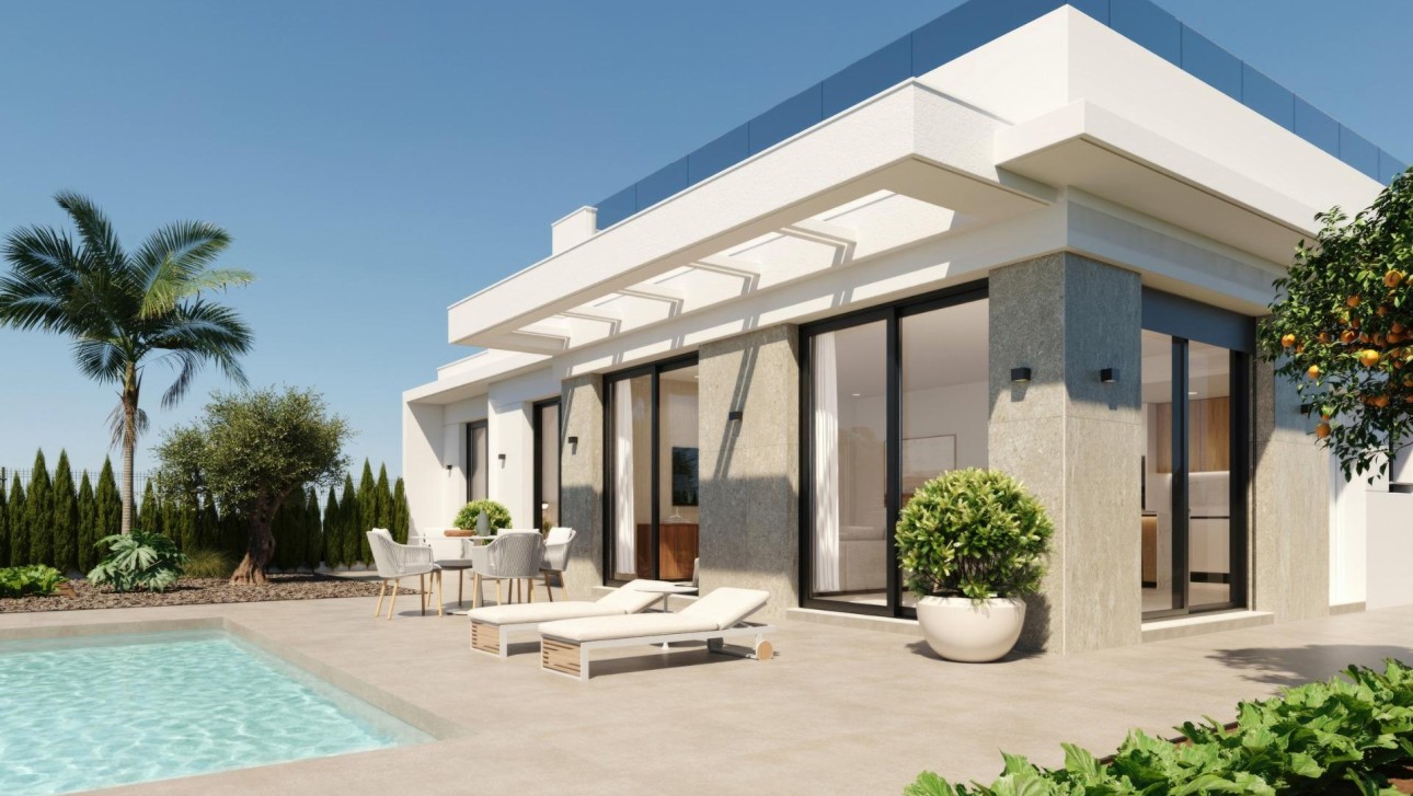 Obra nueva - Villa - Fuente Álamo - Hacienda Del Álamo Golf