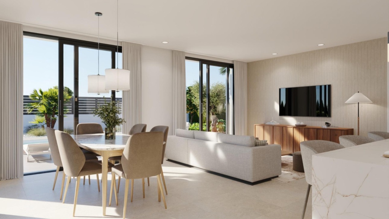 Obra nueva - Villa - Fuente Álamo - Hacienda Del Álamo Golf