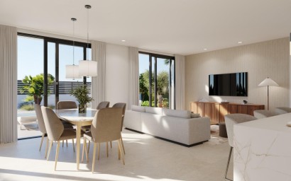 Obra nueva - Villa - Fuente Álamo - Hacienda Del Álamo Golf