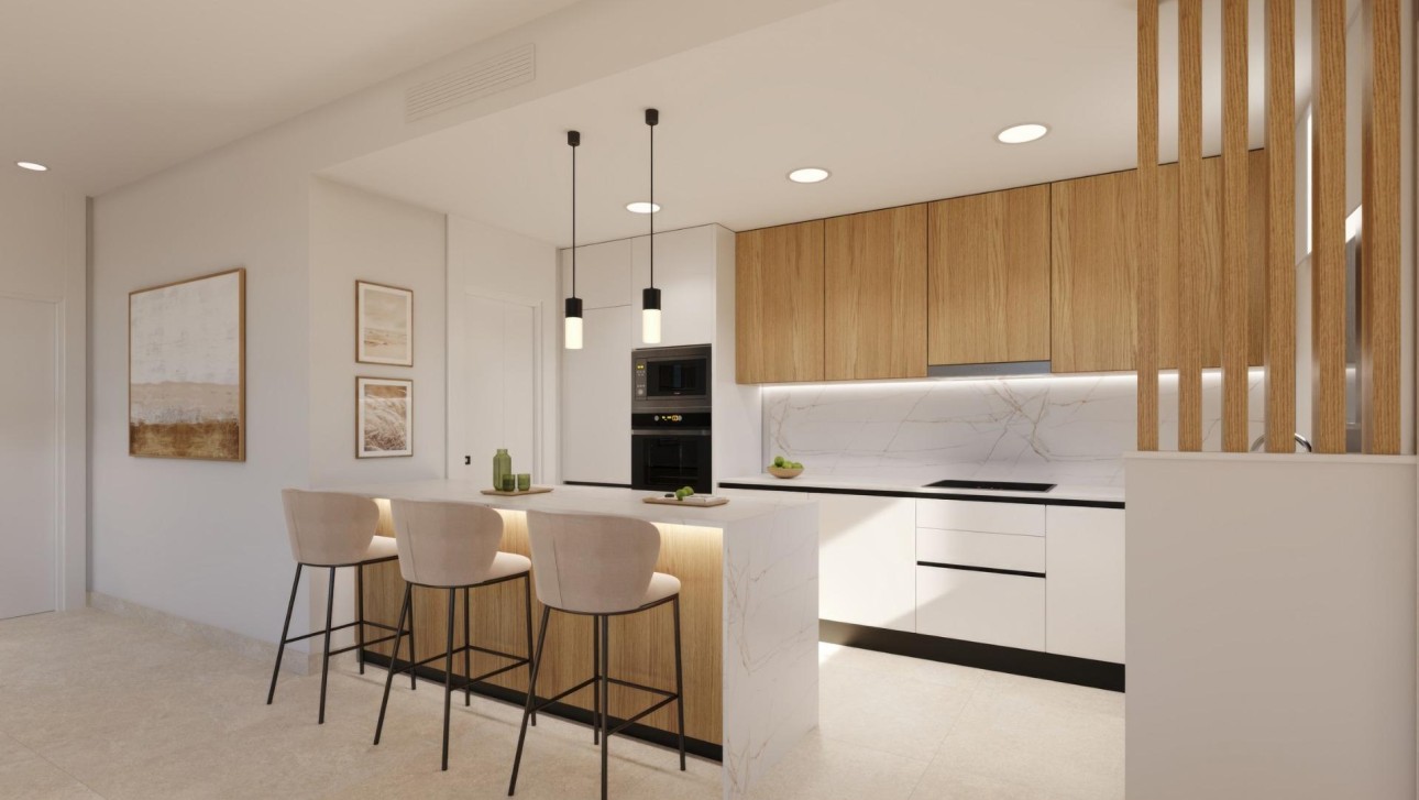 Obra nueva - Villa - Fuente Álamo - Hacienda Del Álamo Golf